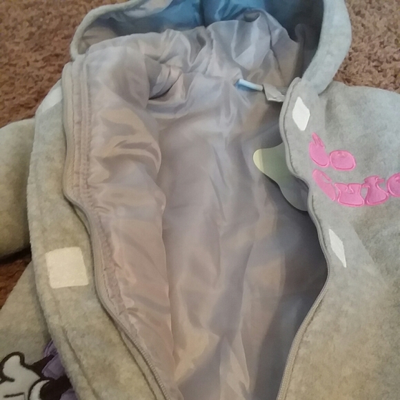 Disney Baby Girls Minnie Mouse Fleece Bunting - Picture 7 of 7